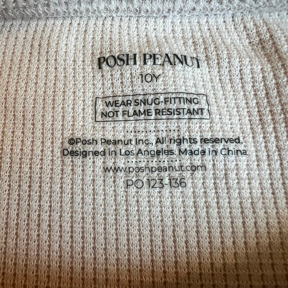 Posh Peanut Waffle Pajama Top - Picture 6 of 7